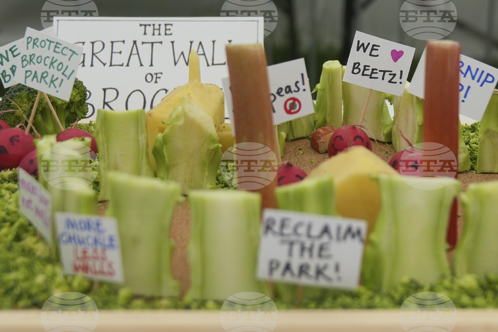 Britain Vegetable Sculpture