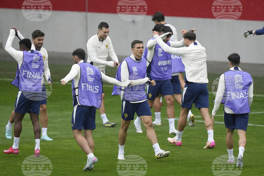 Spain Portugal Nations League Soccer
