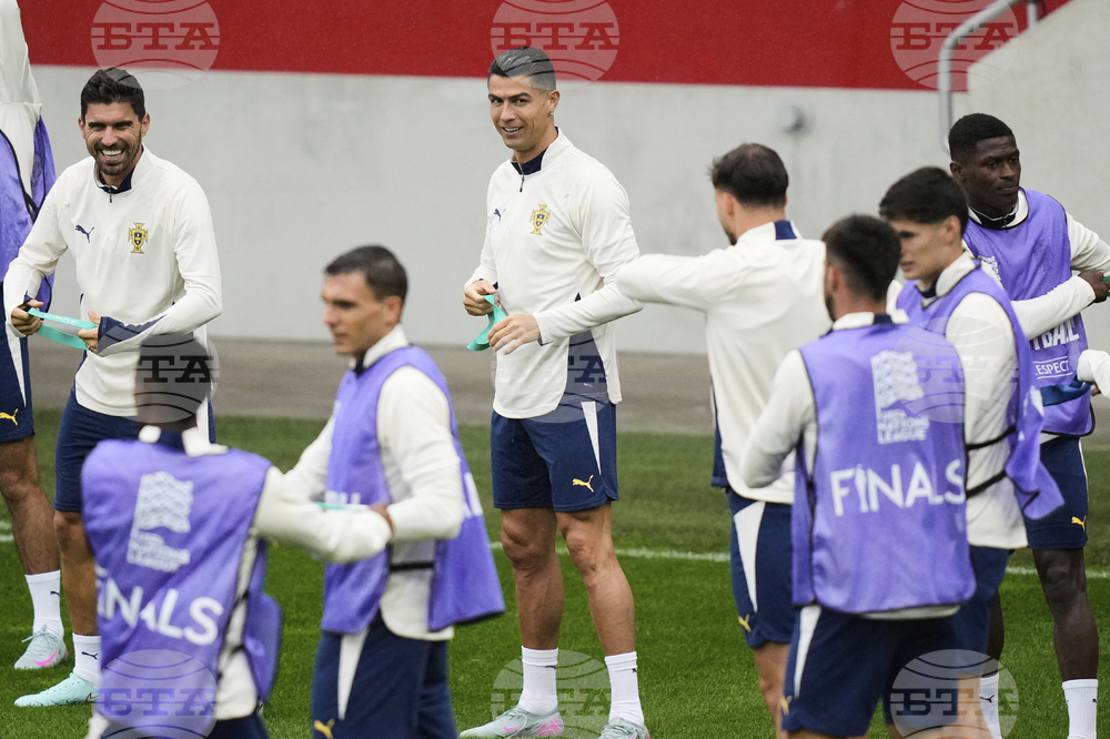 Spain Portugal Nations League Soccer