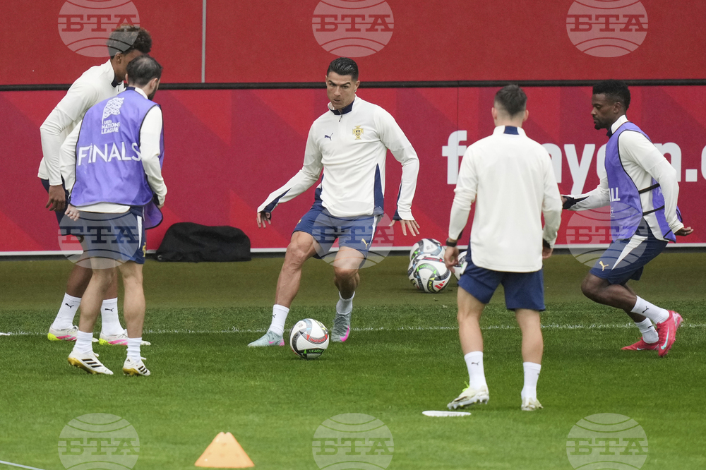 Spain Portugal Nations League Soccer