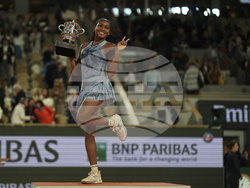 APTOPIX French Open Tennis