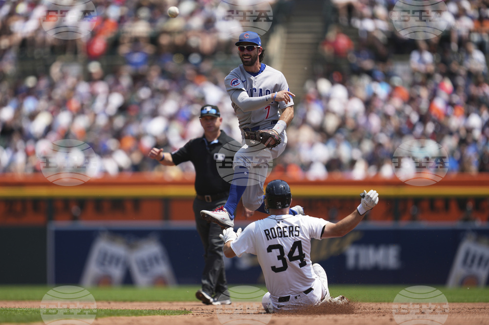 Cubs Tigers Baseball