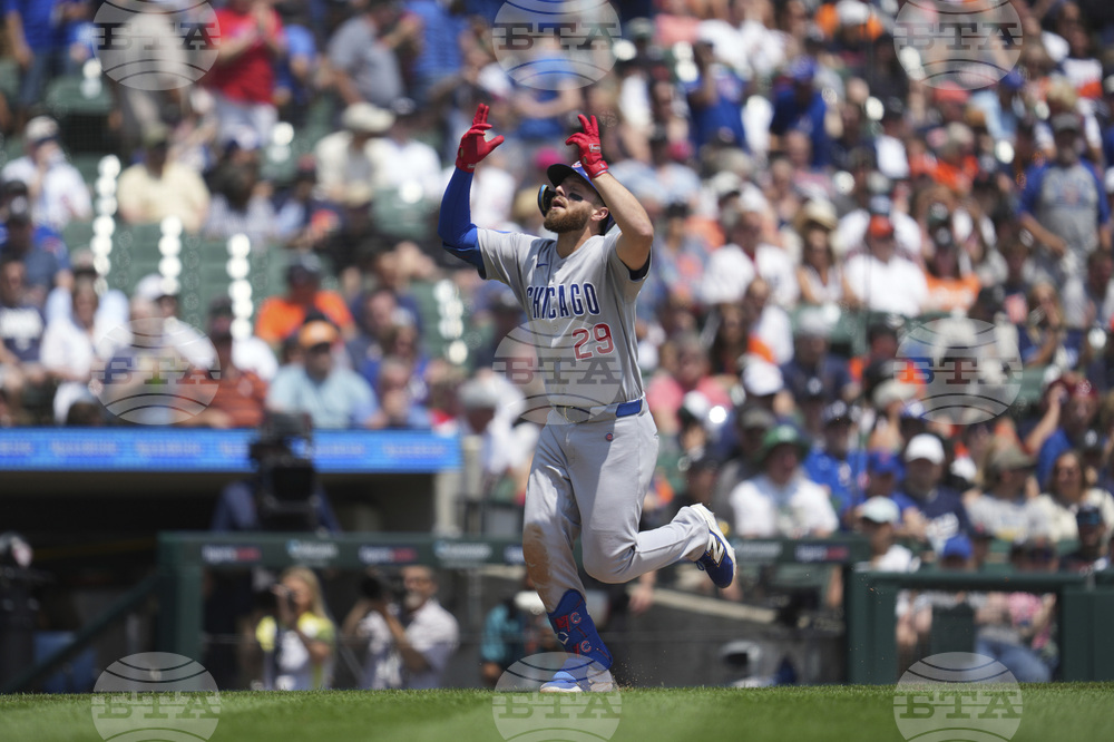 Cubs Tigers Baseball