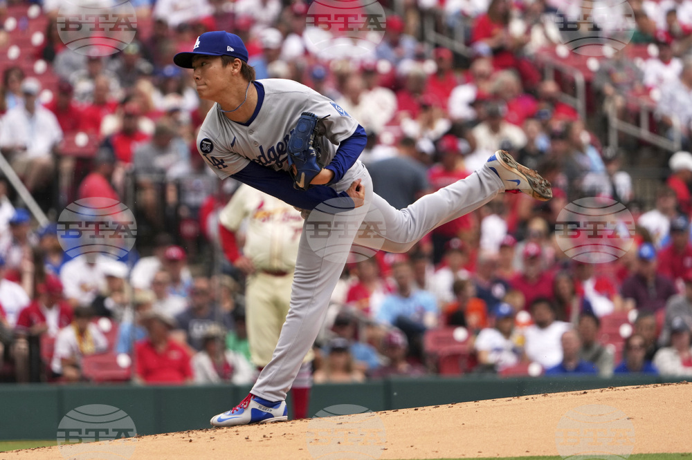 Dodgers Cardinals Baseball