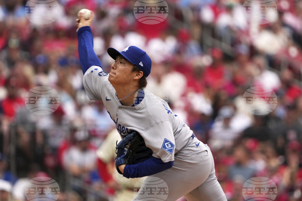 Dodgers Cardinals Baseball