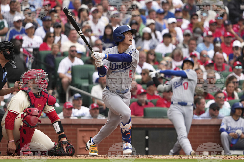 Dodgers Cardinals Baseball