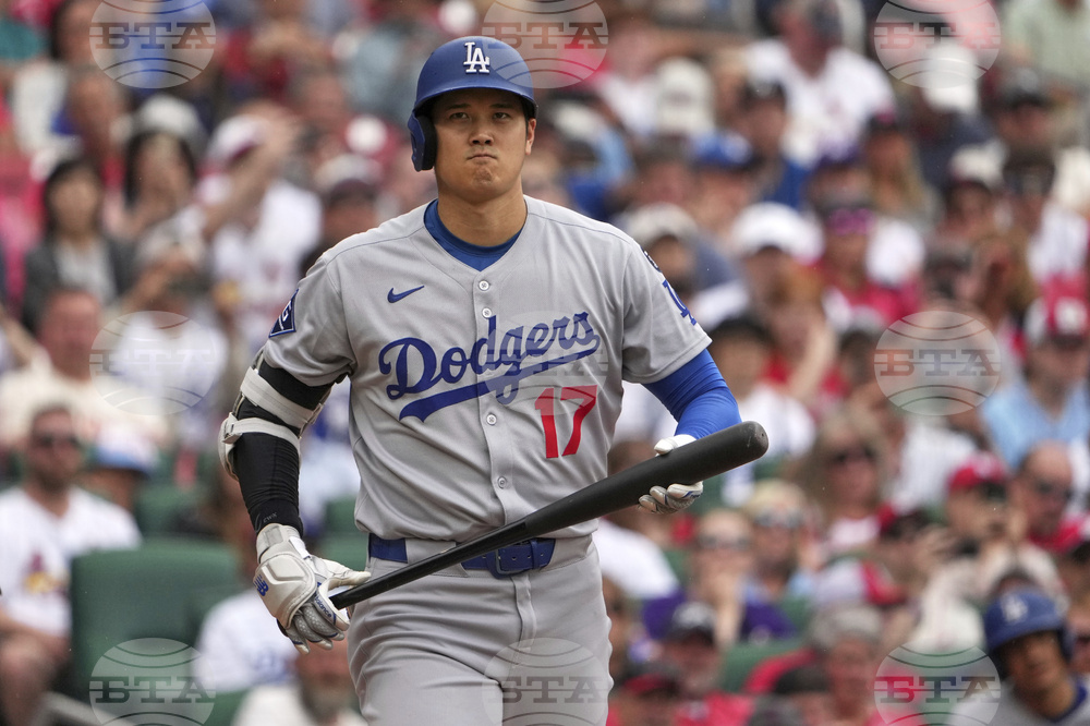 Dodgers Cardinals Baseball