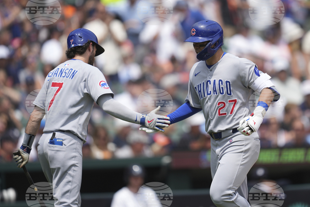 Cubs Tigers Baseball