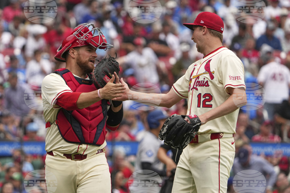 Dodgers Cardinals Baseball