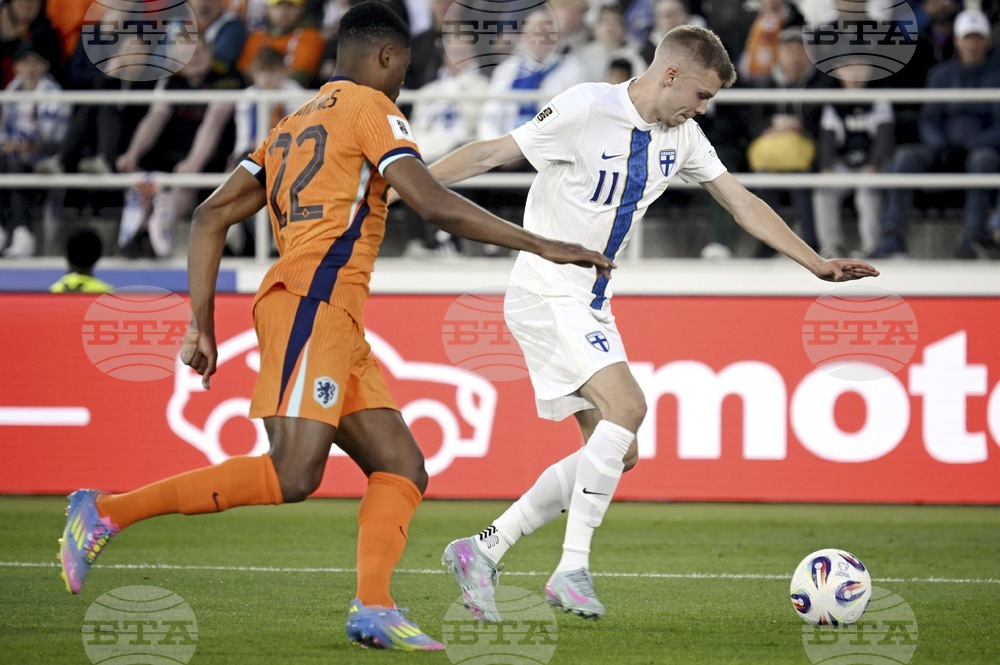 Finland Netherlands WCup Soccer