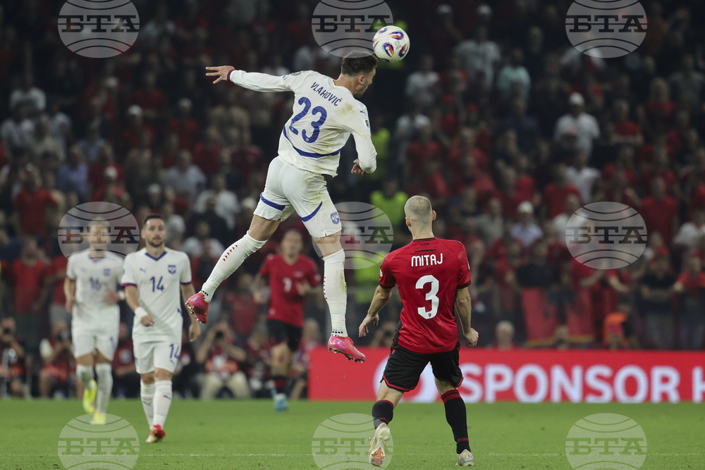Albania Serbia WCup Soccer