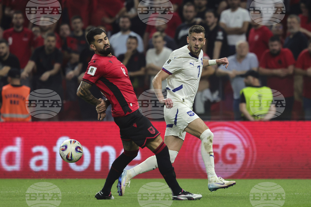 Albania Serbia WCup Soccer