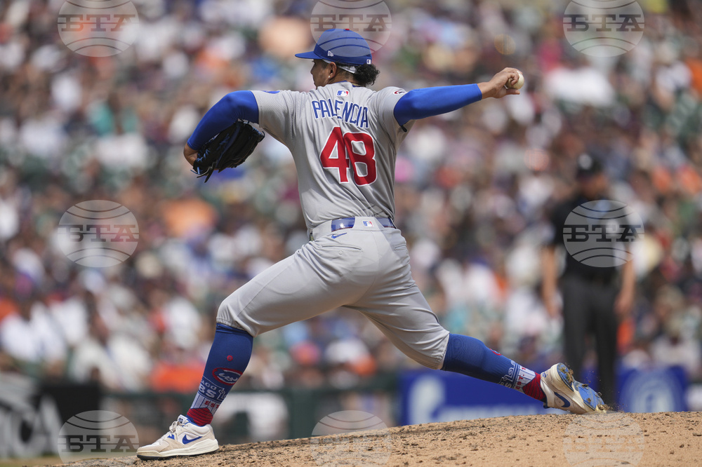 Cubs Tigers Baseball