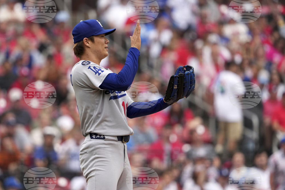 Dodgers Cardinals Baseball