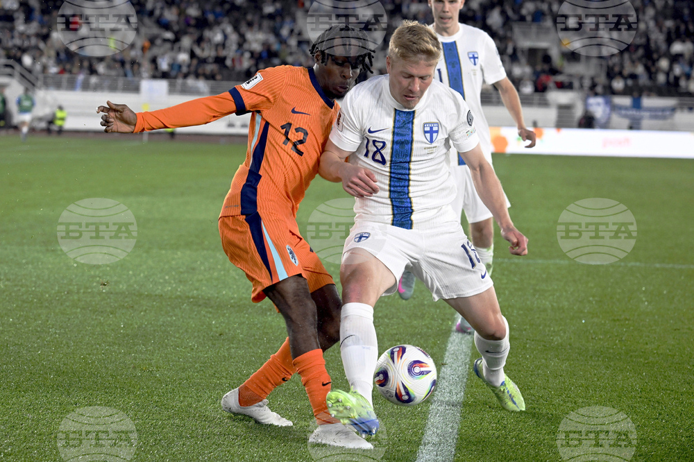 Finland Netherlands WCup Soccer