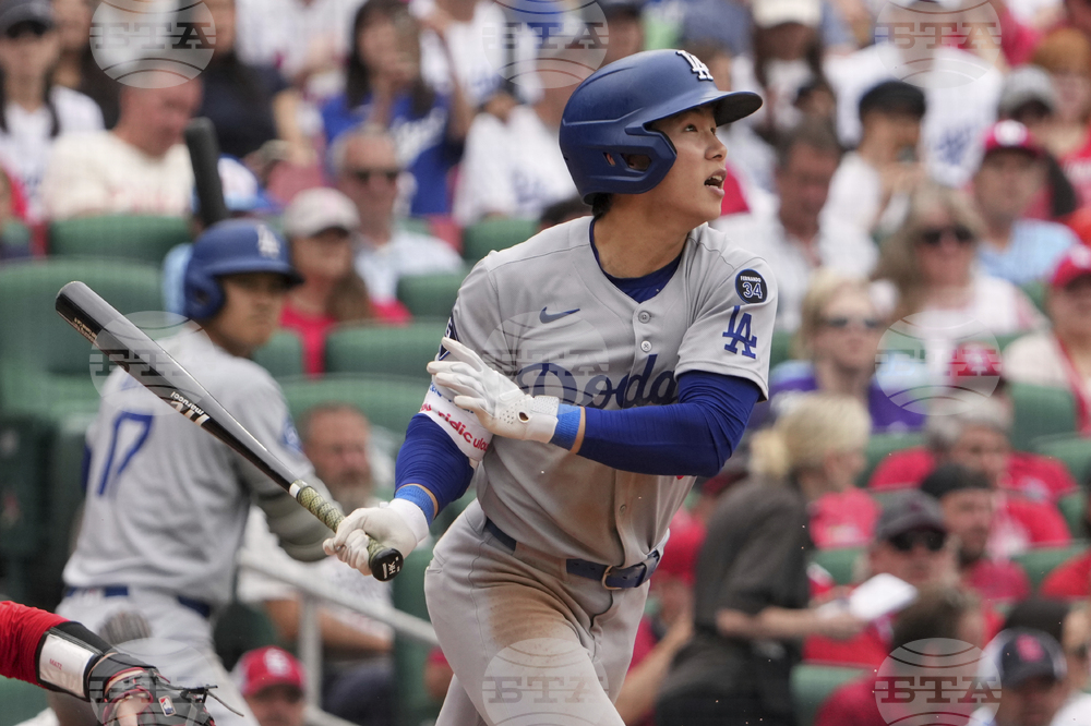 Dodgers Cardinals Baseball