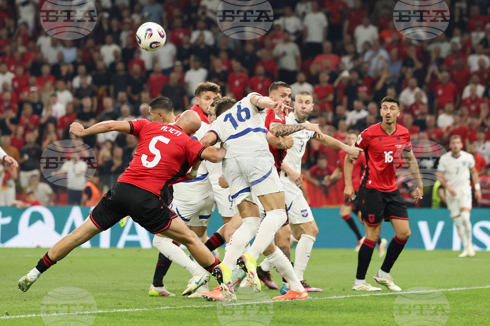 Albania Serbia WCup Soccer