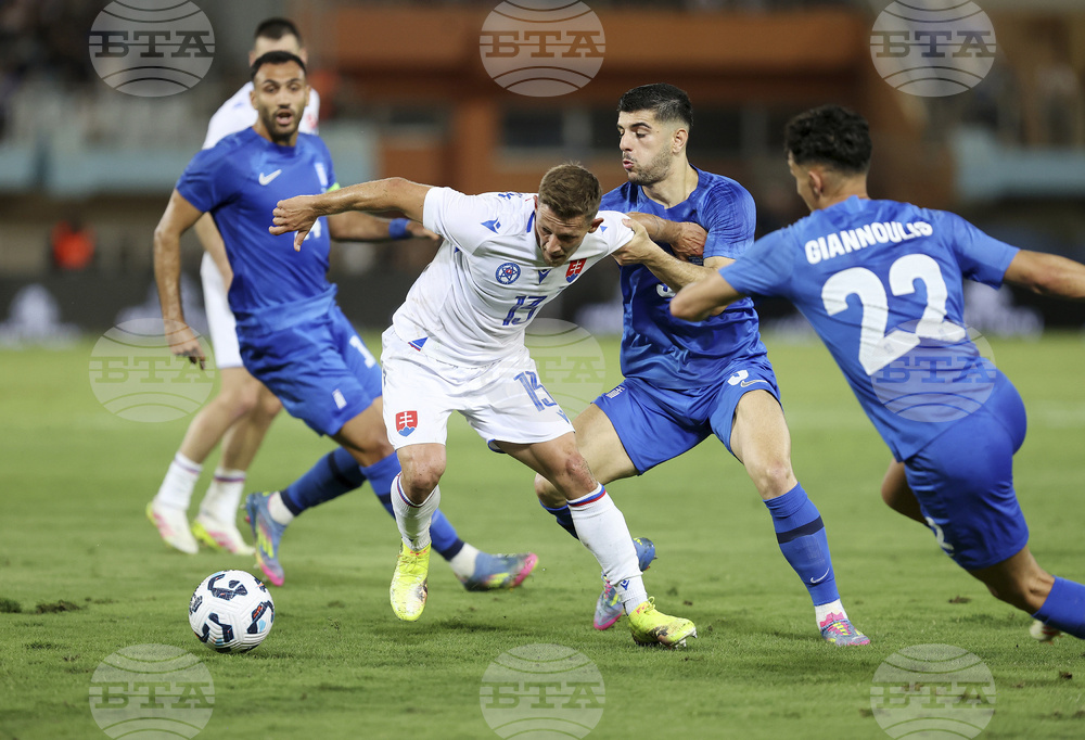 Greece Slovakia Soccer