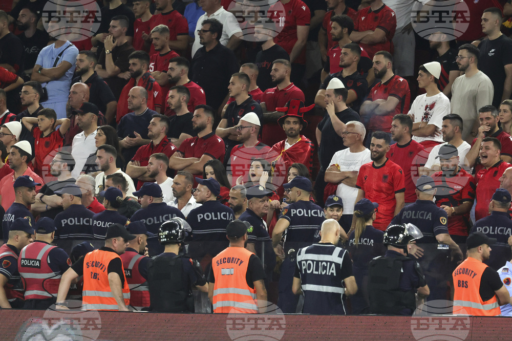 Albania Serbia WCup Soccer