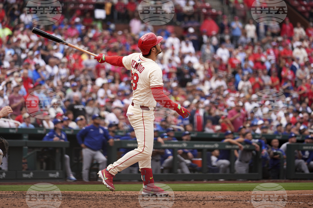 Dodgers Cardinals Baseball