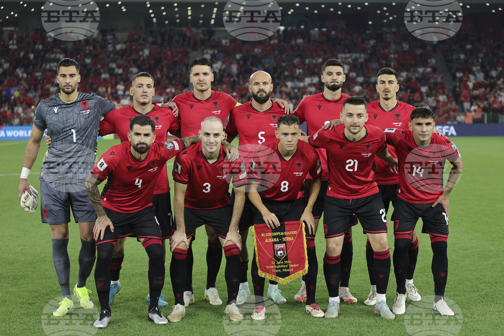 Albania Serbia WCup Soccer