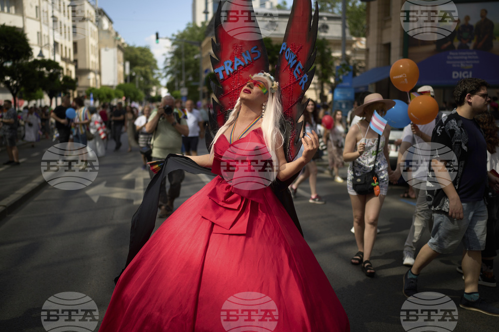 APTOPIX Romania Pride Parade