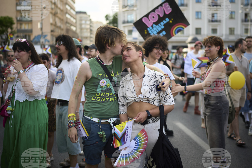 APTOPIX Romania Pride Parade