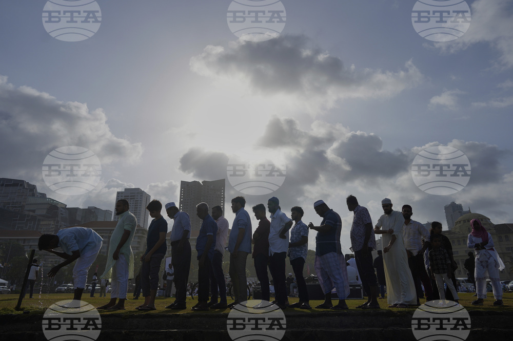 APTOPIX Sri Lanka Eid al Adha