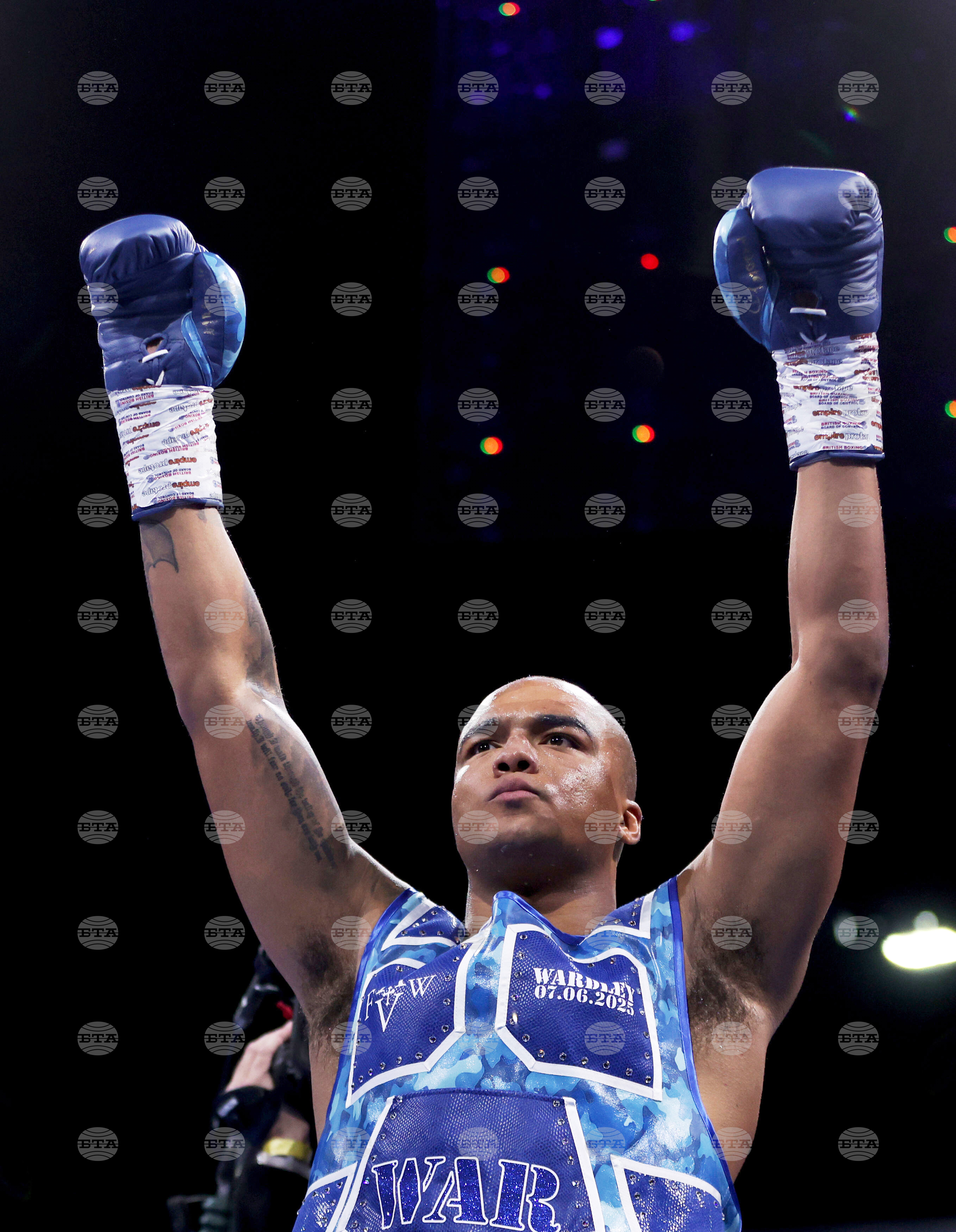 Britain Boxing Wardley Huni