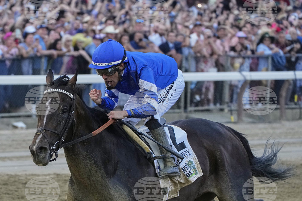 APTOPIX Belmont Stakes Horse Racing