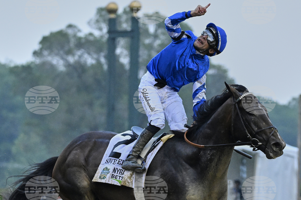 APTOPIX Belmont Stakes Horse Racing