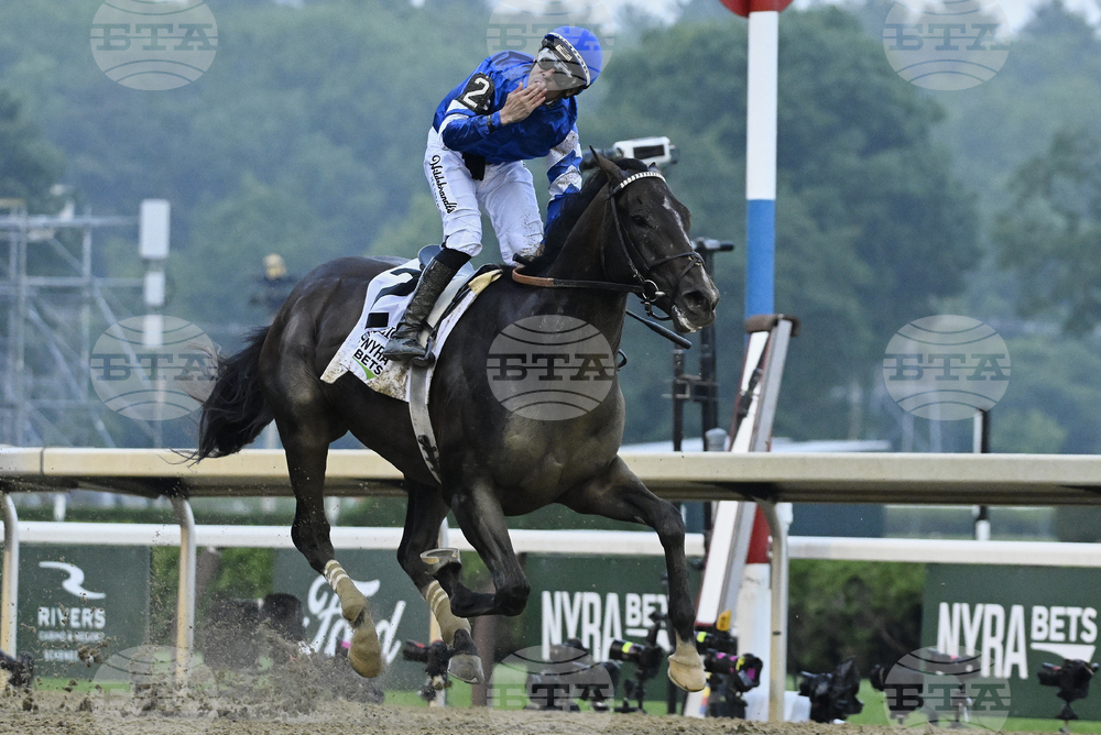 APTOPIX Belmont Stakes Horse Racing