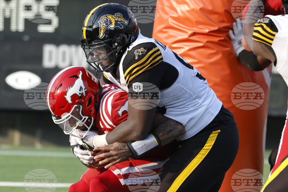 CFL Tiger Cats Stampeders Football