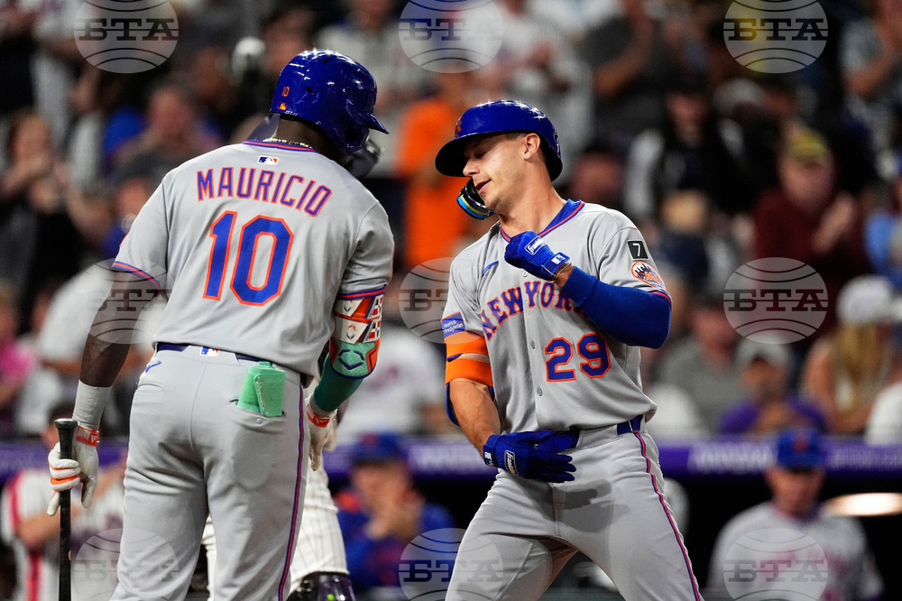 Mets Rockies Baseball