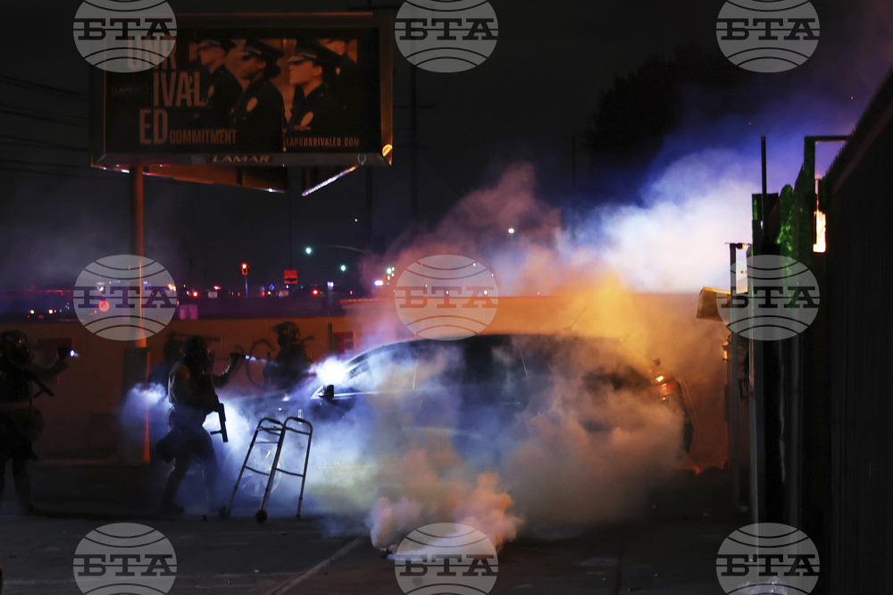 APTOPIX Immigration Raids Los Angeles