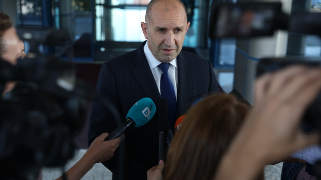 Bulgaria Must Remain Vigilant and Proactive Regarding North Macedonia, Says President Rumen Radev