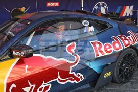 Автомобилно събитие Red Bull Showrun Sofia - тренировка - Абдо Фегали