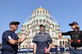 Автомобилно събитие Red Bull Showrun Sofia - тренировка 