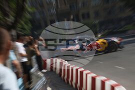 Автомобилно събитие Red Bull Showrun Sofia - тренировка