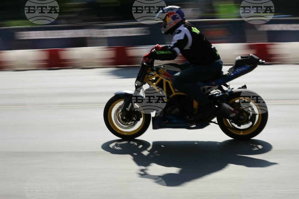 Автомобилно събитие Red Bull Showrun Sofia - тренировка
