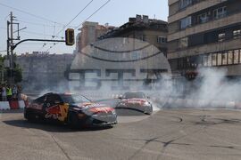 Автомобилно събитие Red Bull Showrun Sofia - тренировка