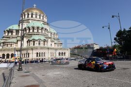 Автомобилно събитие Red Bull Showrun Sofia - тренировка