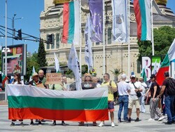 Варна - протестно шествие - евро