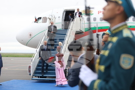 Казахстан - Румен Радев - посрещане