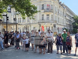 Видин - протест срещу приемането на еврото