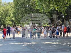 Видин - протест срещу приемането на еврото