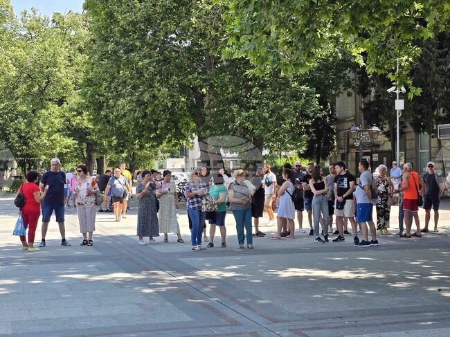 Видин - протест срещу приемането на еврото