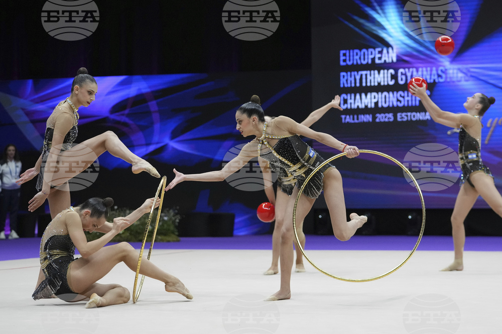 Estonia European Rhythmic Gymnastics