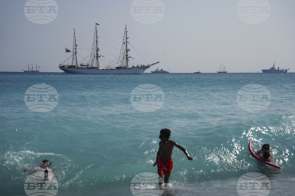 APTOPIX Climate France World Oceans Day