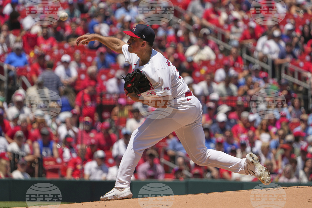 Dodgers Cardinals Baseball